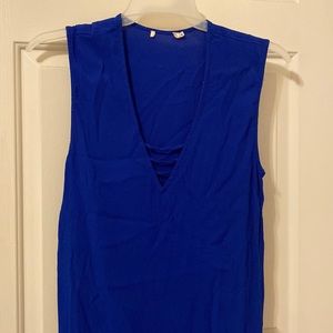 Lightweight Blue Coverup